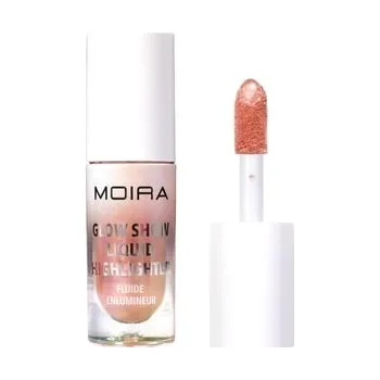 Přípravek na tvář Moira Glow Show Liquid Highlighter Rozjasňovač