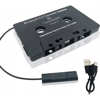 Bezpečnostní kamera Bluetooth 5.0 kazeta - adaptér/transmitter do autorádia