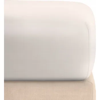 Prostěradlo POLSKÉ PROSTĚRADLO NATAHOVANÉHO ÚŽESE 80x160 SILNÁ BAVLNA BAVLNA BÉŽOVÁ