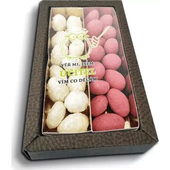 Čokoláda Sablio Mandle v čokoládě Věř mi, jsem učitel vím co dělám - 2x 80g