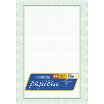 Kancelářský papír Vizitkový papír A4 Tetis 170 g/m2, 25 listů