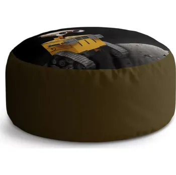 Taburet Sablio Taburet Circle Wall-E robot Měsíc: 38x48 cm