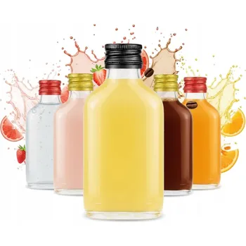 Obraz 5x lahvička PLACATKA 100ml + šroubovací víčko LIKÉRY