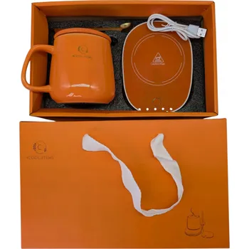 Obraz Ohřívač hrnku s USB kabelem Velký KERAMICKÝ HRNEK Vánoční DÁREK