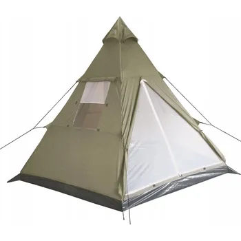 Stan MFH Kempingový Stan TIPI PYRAMIDA pro 3 osoby, olivový
