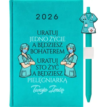 Kalendář Knižní kalendář 2026 A5 FunnyCase vícebarevný