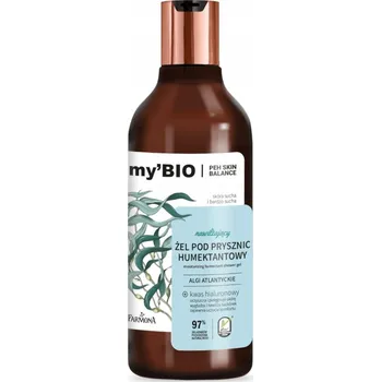 Koupelová kosmetika Farmona My'BIO hydratační sprchový gel s mořskými řasami a kyselinou hyaluronovou 500 ml