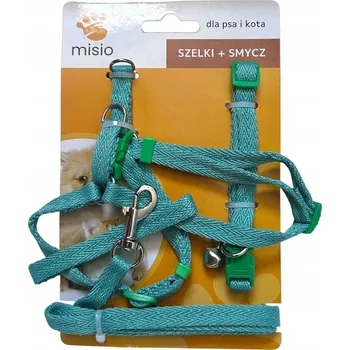 Obojek pro psa SADA POPRUHŮ OBOJEK NASTAVITELNÝ + VODÍTKO 120 cm PRO KOČKY MALÉHO PSA FRETKY