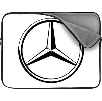 pouzdro na notebook Sablio Obal na notebook Logo 1 Bílá - 13"