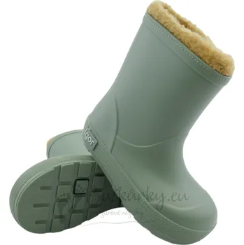 Chlapecké holínky Dětské zateplené holínky Igor Yogi borreguito green (W10306-013) - vel. 30