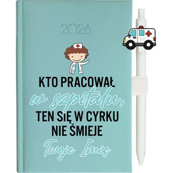 Kalendář Knižní kalendář 2026 A5 FunnyCase vícebarevný