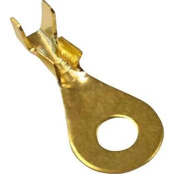 Kabelové oko Tracon HSZ4 Neizolovaná mosazná lisovací kabelová oka 1-2,5mm2, M4 (Tracon HSZ4)