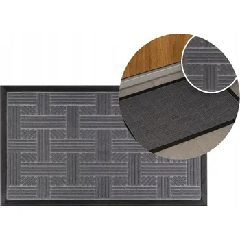 Rohožka Gumová rohožka, hotová, 45 x 75 cm