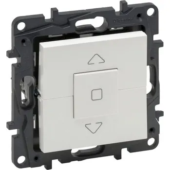 vypínač LEGRAND 863144 Niloé STEP Žaluziový spínač bílý (LEGRAND 863144)