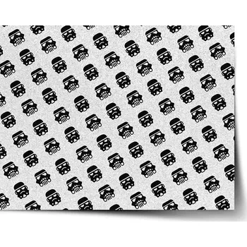 Plakát Sablio Plakát Star Wars Stormtrooper Pattern šikmý - 60x40 cm