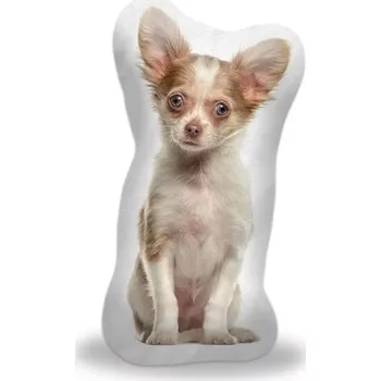 Polštář Sablio 3D polštář ve tvaru Čivava