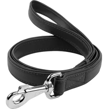 Vodítko pro psa Vodítko treningové vodítko Waudog kůže 1,22 m