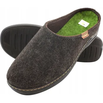 Dámské pantofle PanSzew ROBUSTNÍ Pánské Bačkory z Přírodní Vlny Papuče Horalské 40-45