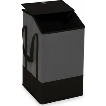 Koš na prádlo Volně stojící koš na prádlo 5five Simply Smart 45 l černý, šedý