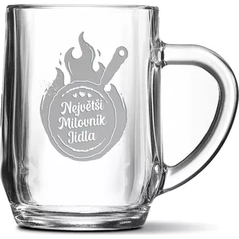 Sklenice Sablio Půllitr Největší milovník jídla: 0,5