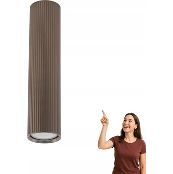 Bodové svítidlo TUNE BROWN L 1XGU10 - Hnědé bodové svítidlo na 1 žárovku GU10