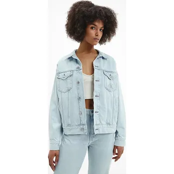 Dámská casual bunda Calvin Klein dámská džínová bunda Dad denim - M