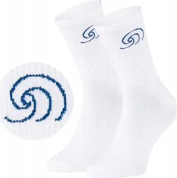 Pánské ponožky Zooksy Ponožky barevné ponožky s palmou, bílé, velikost 41-46