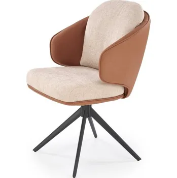 Nábytek Židle K527 béžová - Halmar 60x85 cm