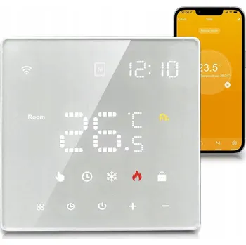 Termostat WiFi Termostat TUYA Regulátor topení Pokojový termostat pro podlahové topení