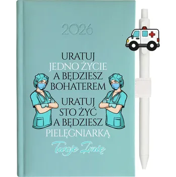 Kalendář Knižní kalendář 2026 A5 FunnyCase vícebarevný