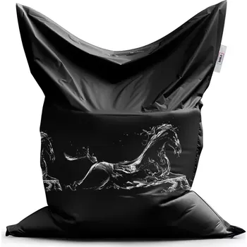 Sedací pytel Sablio Sedací vak Classic Vodní kůň - 150x100 cm