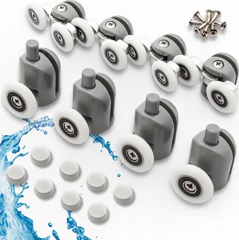 Vrták Sada koleček do sprchového koutu 8 ks