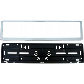 autokoberec Rámeček na SPZ, galvanicky chromovaný