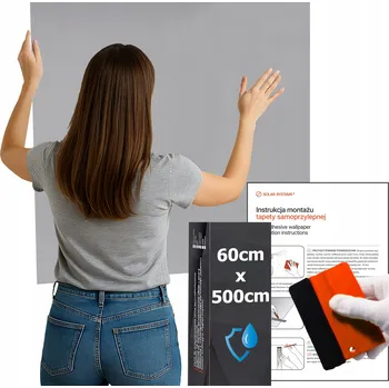 Tapeta Tapeta Samolepicí Voděodolná Do Kuchyně Na Zeď Nábytek Matná Stříbro