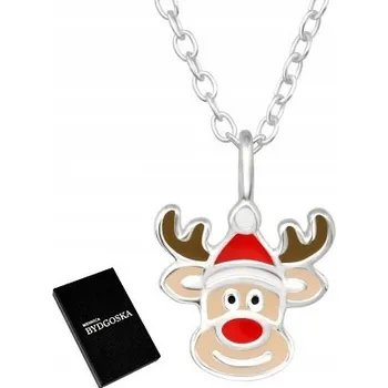 Náhrdelník STŘÍBRNÝ NÁHRDELNÍK ŘETÍZEK SOB NA VÁNOCE DÁREK 925 PRO DÍVKU