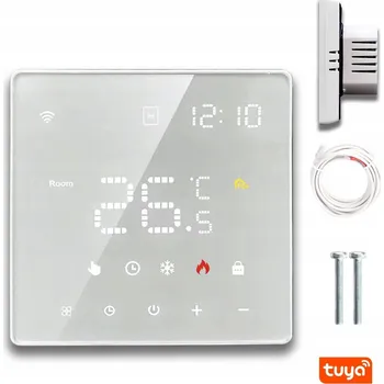 TERMOSTAT PRO PODLAHOVÉ TOPENÍ TOPNÉ ROHOŽE WIFI TUYA LCD 16A SMART