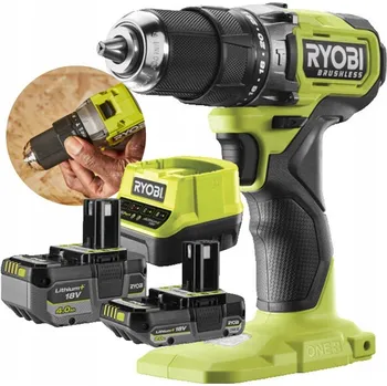 18V ONE+ RYOBI RPD18BL1-2C42S AKUMULATOROVÁ AKU ŠROUBOVÁK VRTAČKA/ŠROUBOVÁK