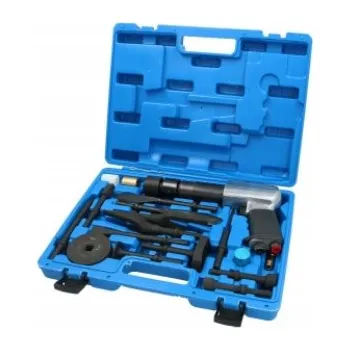 Pneumatické kladivo PNEUMATICKÉ PŘÍKLEPOVÉ KLADIVO PRO UVOLŇOVÁNÍ ŠROUBŮ SADA 19 DÍLŮ