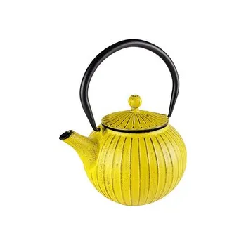 Konvice na čaj Litinová konvice Apsara žlutá 800 ml