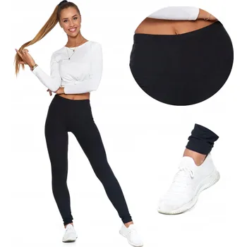 Dámské legíny Legíny Moraj černé klasické L/XL dlouhé