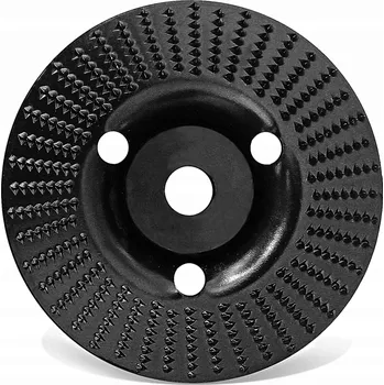 Brusný kotouč Šikmý rašplový pilník Rastool 125 mm na broušení dřeva