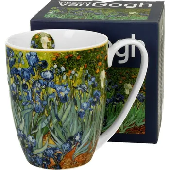 Hrnek Duo Irises porcelánový 360 ml