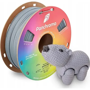3D tisk Polymaker Panchroma PLA Satin Grey 1,75 mm 1 kg