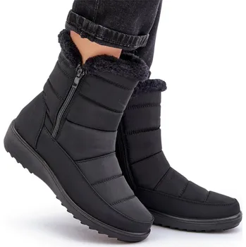 Dámská zimní obuv Evento dámské sněhule Sněhule na zip s kožíškem velikost 37