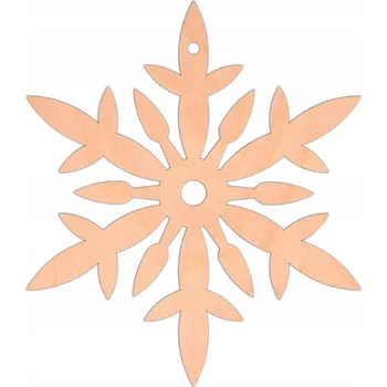 Vánoční dekorace Ozdoba na stromeček SNĚHOVÁ VLOČKA, vánoční dekorace do balíčku, ozdoba na okno, VÁNOCE, eko