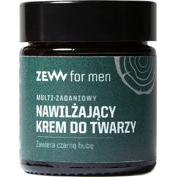 Pleťový krém Multifunkční hydratační krém na obličej s černou houbou ZEW for men 30 ml