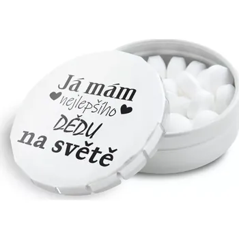 Bonbon Sablio Mentolky Já mám nejlepšího dědu na světě: 3 ks