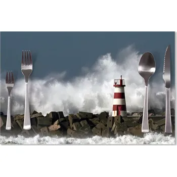 prostírání Sablio Prostírání Maják ve vlnách: 40x30cm
