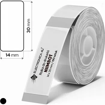 Speciální papír Samolepicí etikety samolepky termální pro termotransfer tiskárny Niimbot B18