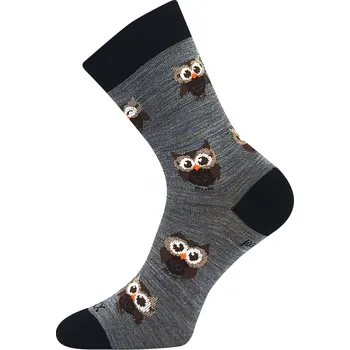 Dámské ponožky VoXX Bubo světle šedé 35-38